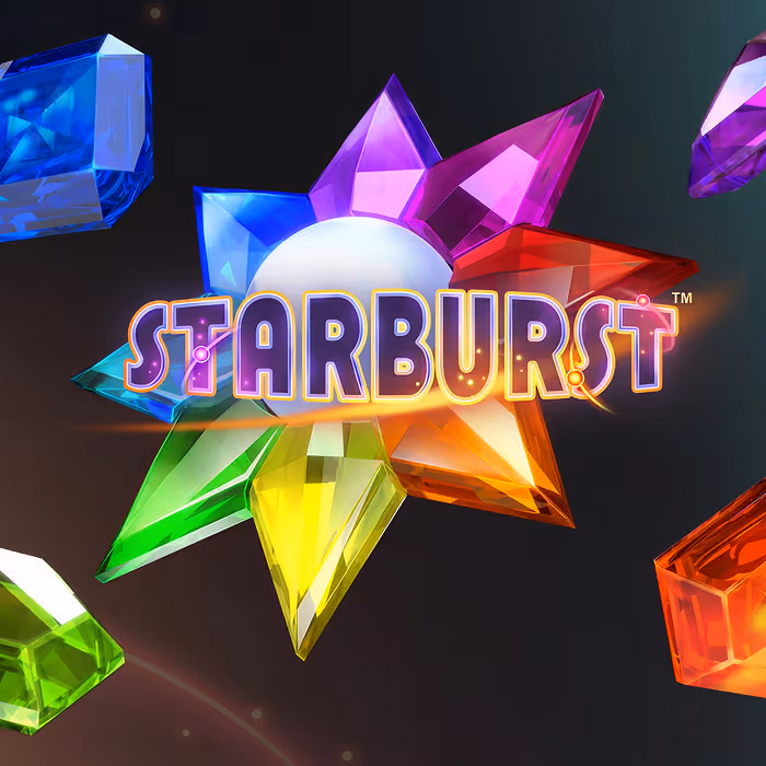 Starburst - Classic space-themed slot with expanding wilds and both-ways wins